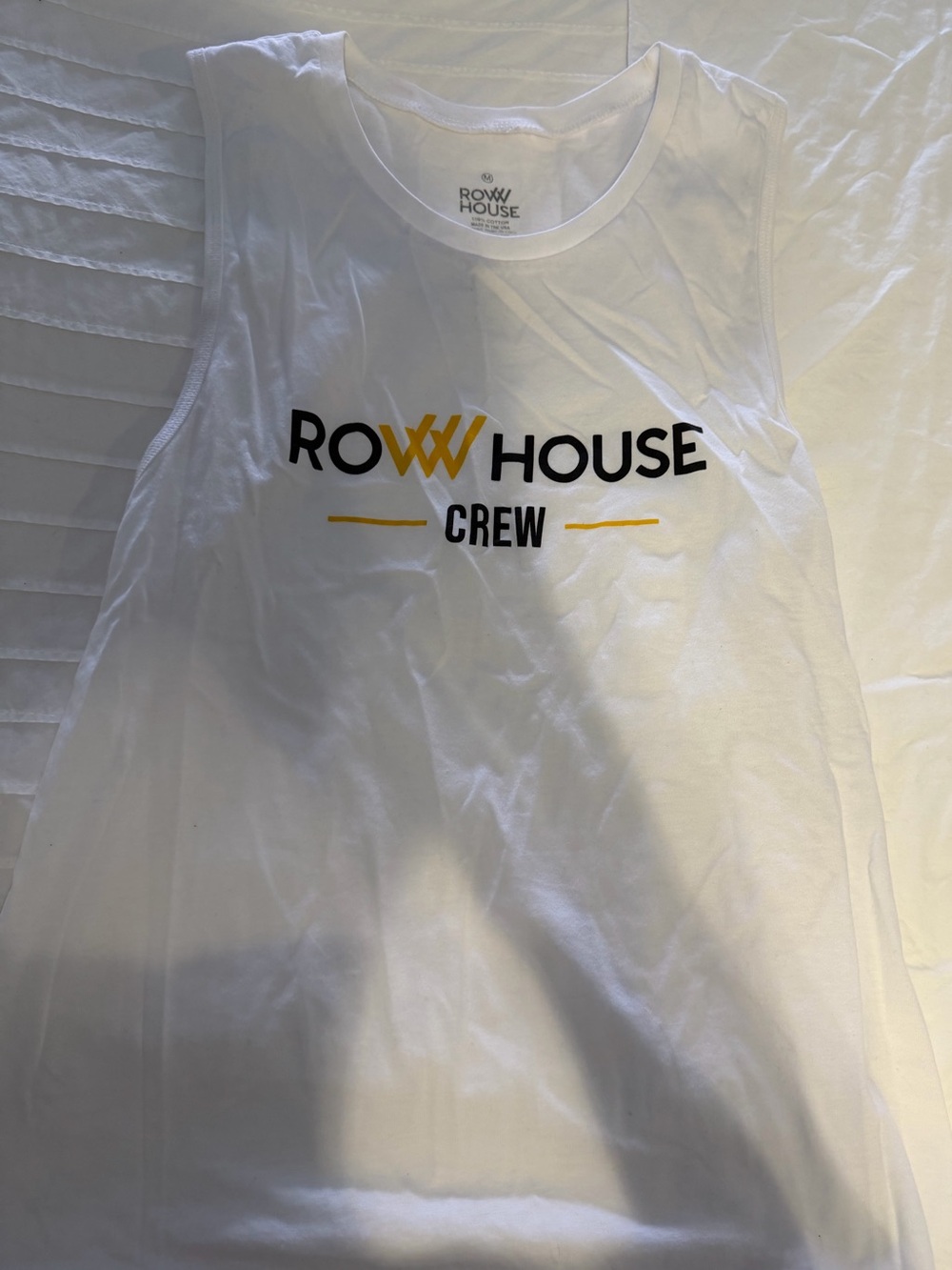 RowHouse Crew White Tank Top